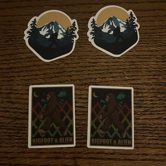 Bigfoot Vinyl Stickers - Picture 5 of 5